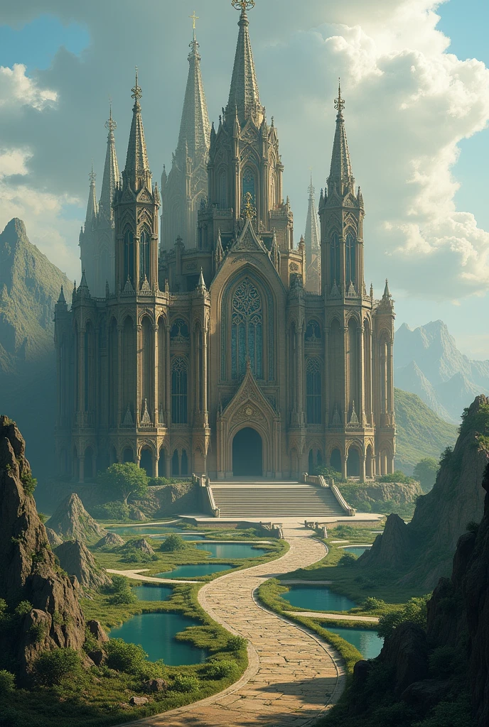 An image for the church's glory temple place of brokenness