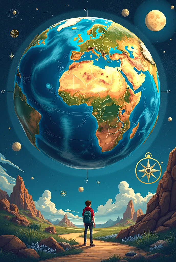 Make a geography work cover