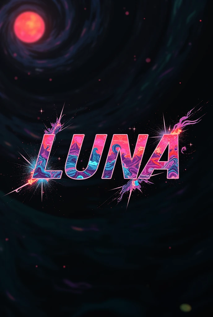High resolution, logo spelling swiftly “Luna” cool, Jdm theme, anime theme, Cyberpunk vibe name spelling, brand logo, logo for tshirt, brand logo “LUNA”, neon vibes, acid trip vibes, acid trip, shooting stars, acid trip inside “LUNA”, acid trip, hallucinations inside “LUNA”, Waves of hallucinations, purple, techno hallucinations inside “LUNA”, Acid trip hallucinations inside “LUNA” , Waves of hallucinations inside “LUNA”, smoke,