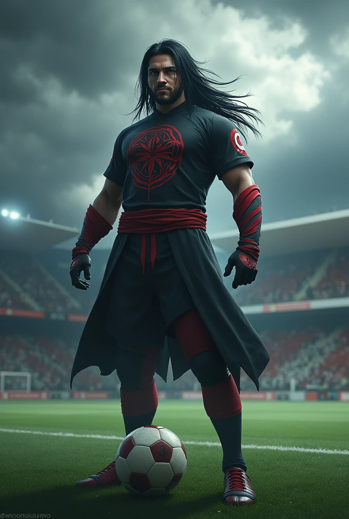 Madara messi with football