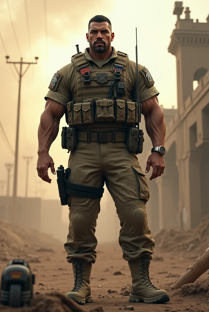 Hot American Army Soldier