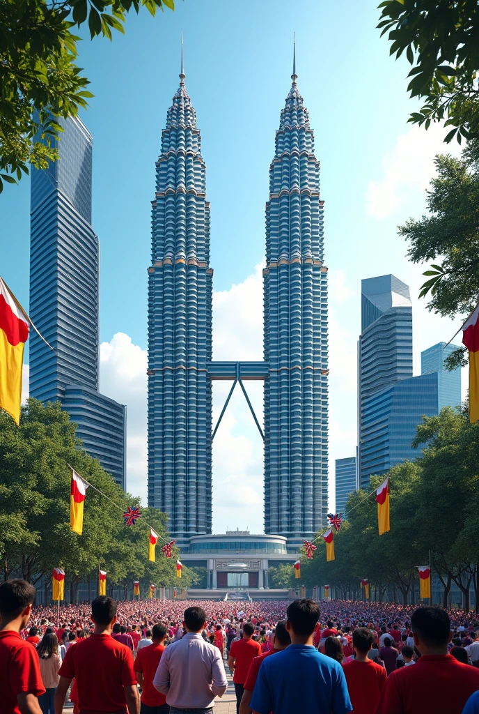 malaysia independence day,petronas tower