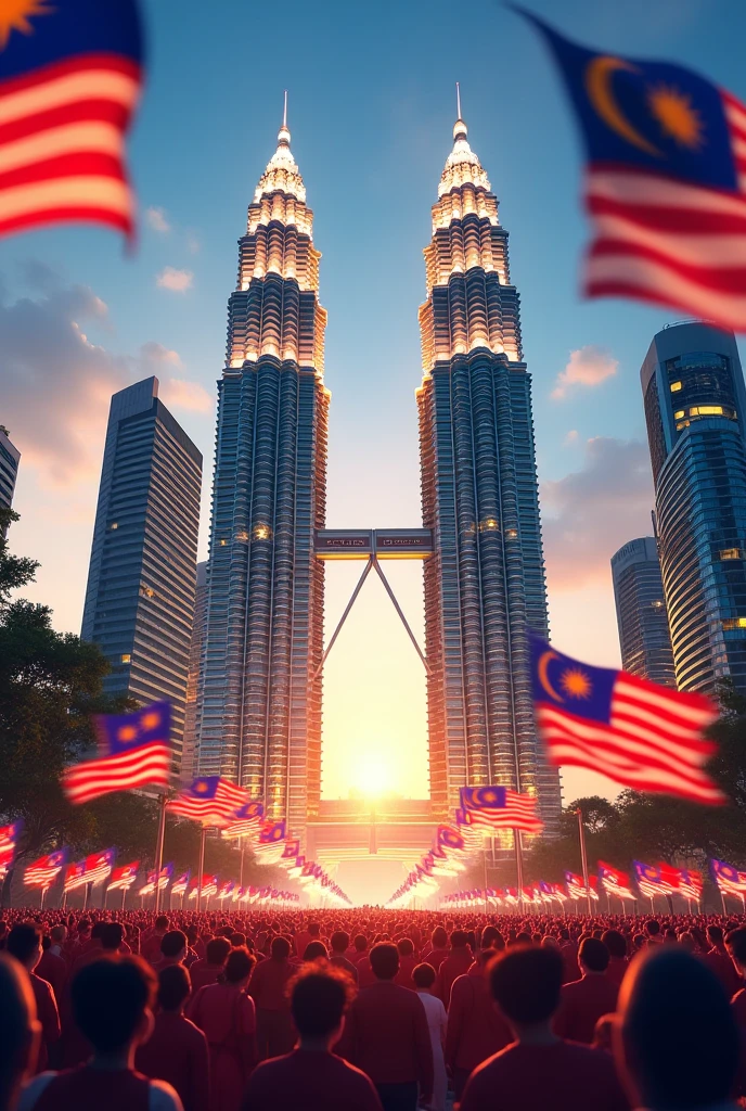 malaysia independence day,petronas tower,malaysia flag