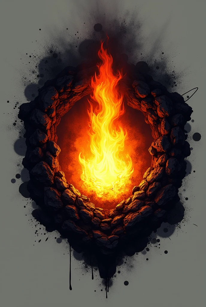 charcoal with firm ember logo