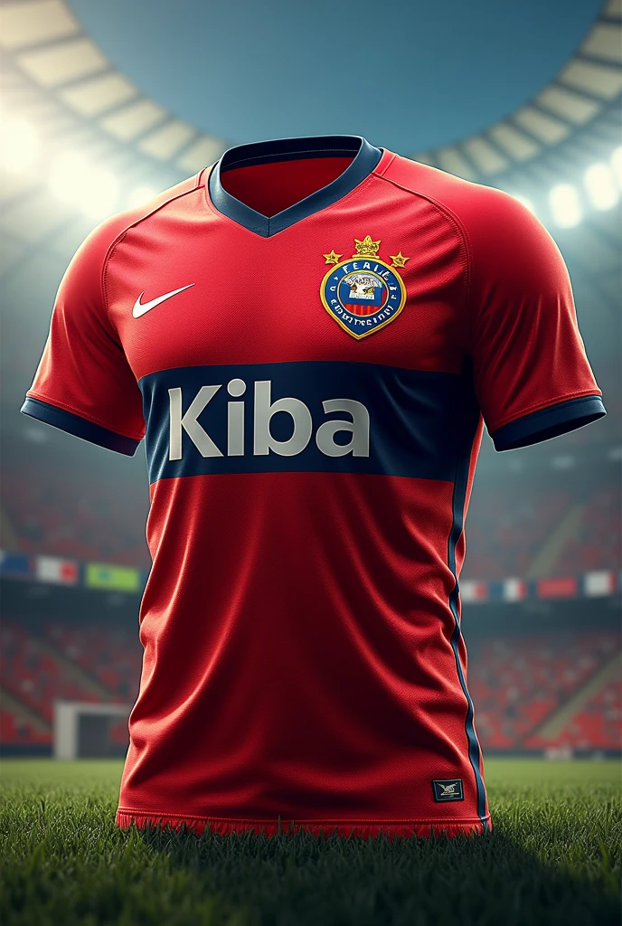 Create an image of the Corinthians shirt with the Name “Kiba”
