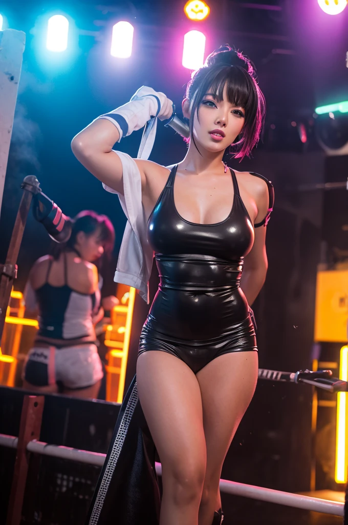 A steamy rubber rave