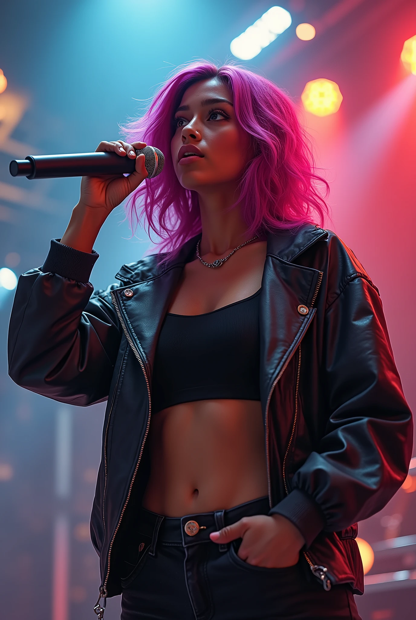 I want a girl who sings rap, her name is Reem