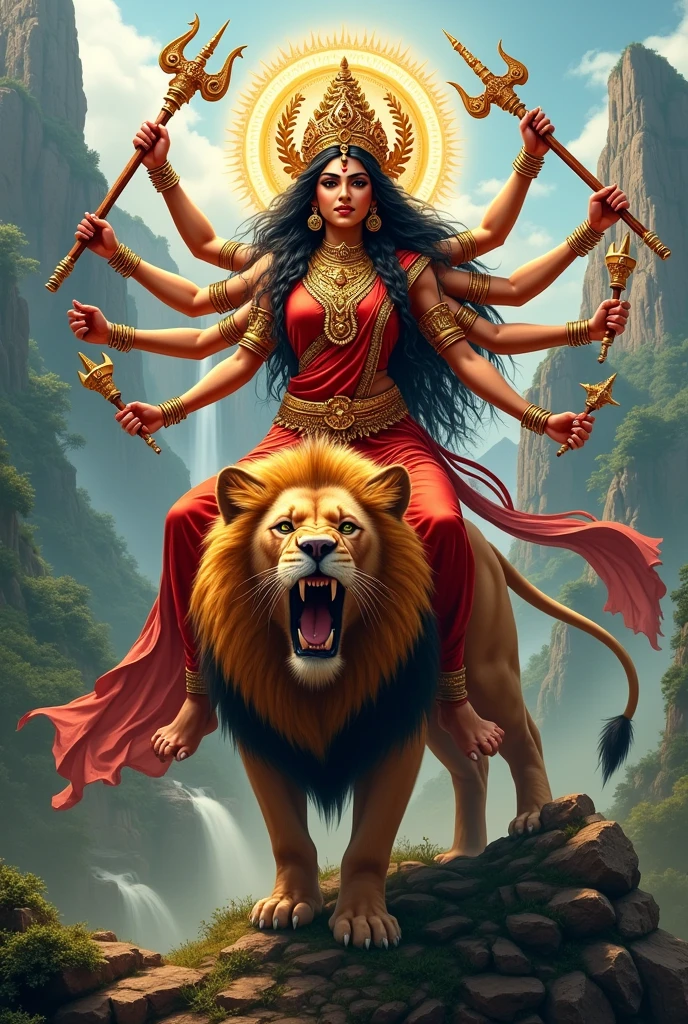 5 us. pic of durga mata