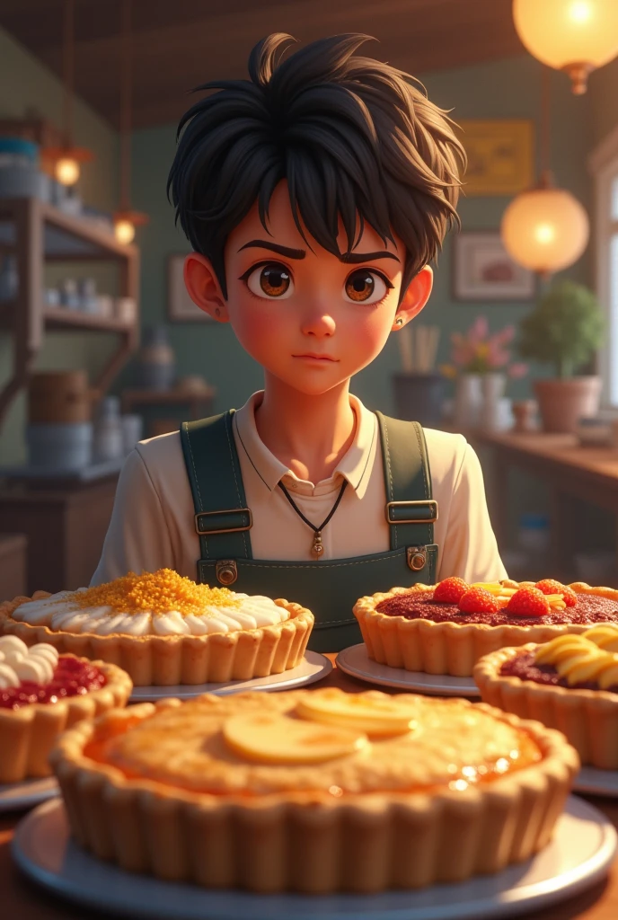 A student is unsure about which different pies to choose from a total of 5