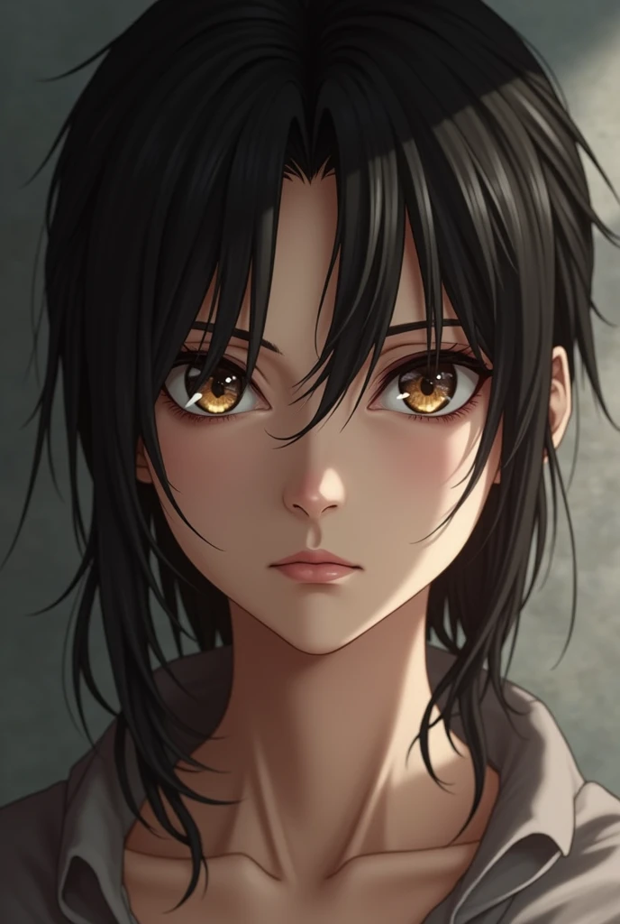 Generate to me the face Mikasa of atack on titans in real life