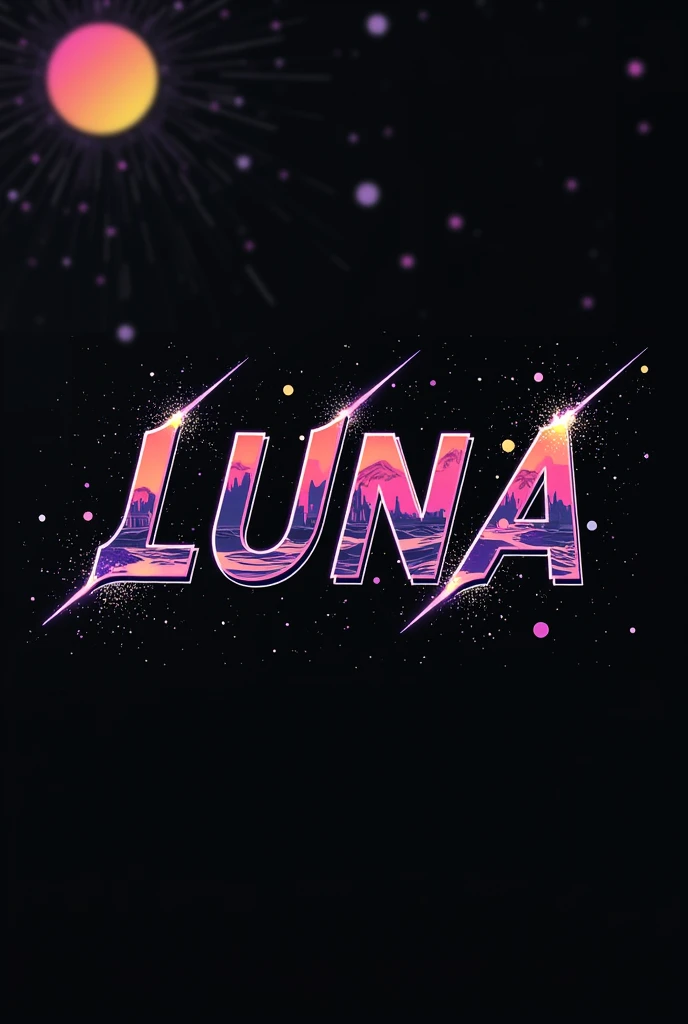 High resolution, logo spelling swiftly “Luna” cool, Jdm theme, anime theme, Cyberpunk vibe name spelling, brand logo, logo for tshirt, brand logo “LUNA”, neon vibes, acid trip vibes, acid trip, shooting stars, acid trip inside “LUNA”, acid trip, hallucinations inside “LUNA”, Waves of hallucinations, purple, techno hallucinations inside “LUNA”, Acid trip hallucinations inside “LUNA” , Waves of hallucinations inside “LUNA”, smoke, uniqueness, ice, cybertronic, EDM,