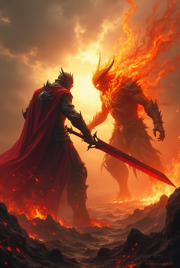 Blood Lord Battle Fire Lord