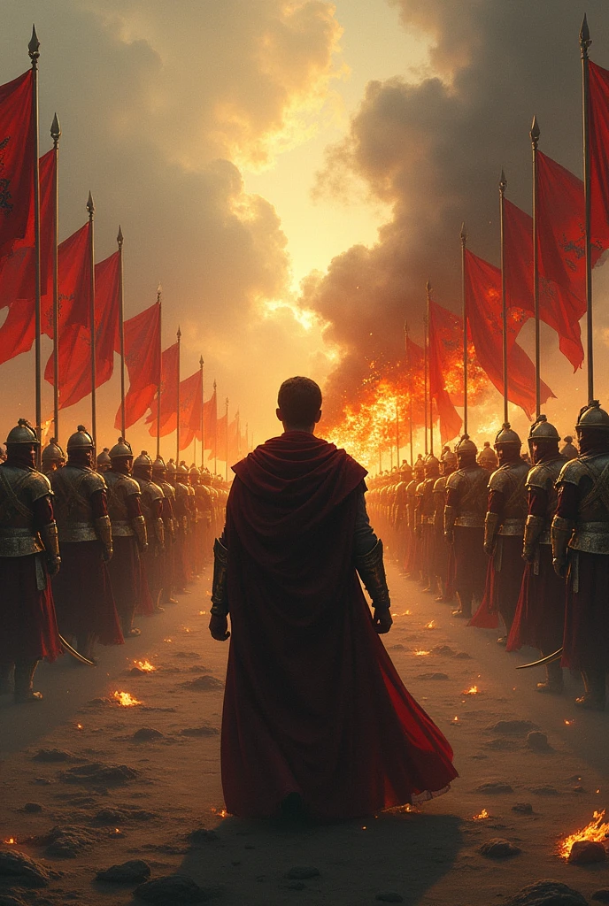 You are alone with your inner rage and you see a royal army arriving