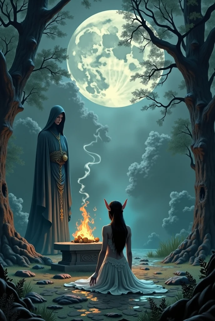 Seigneur de la lune sacrifice elfe 
