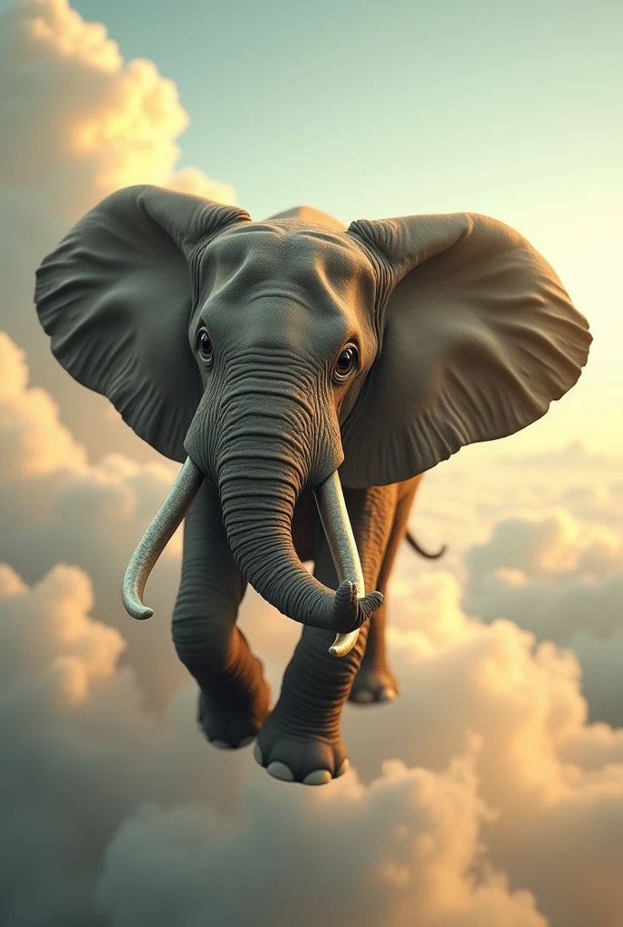 Flying elephant 