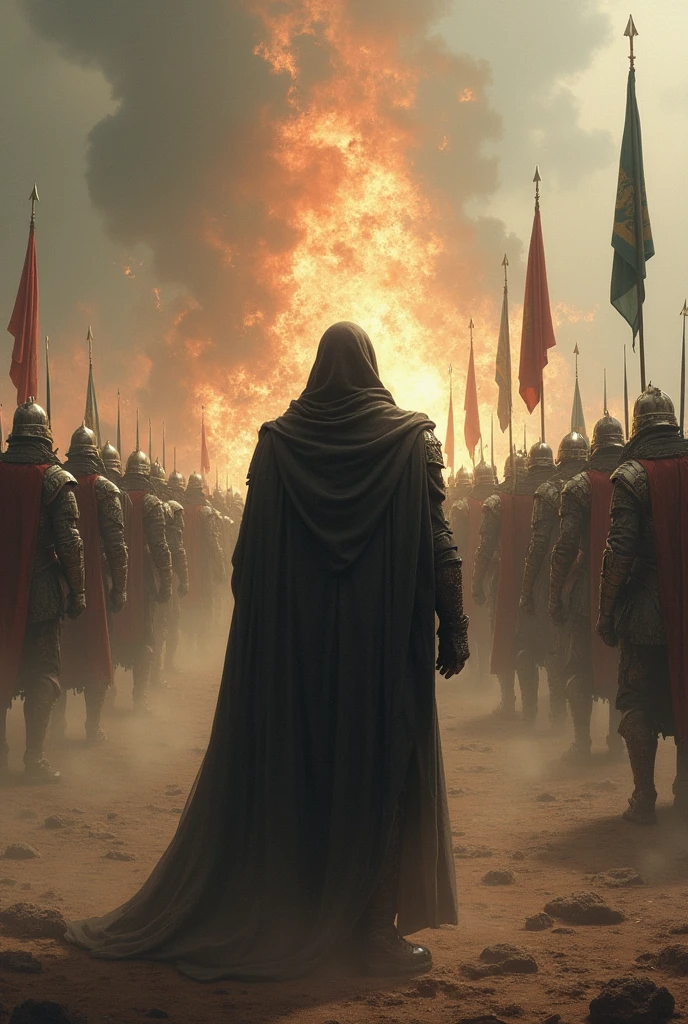 You are alone with your inner rage and you see a royal army arriving
