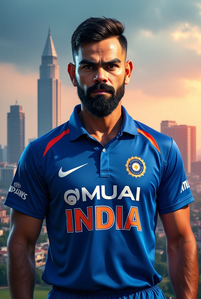 Virat Kohli with mumbai India