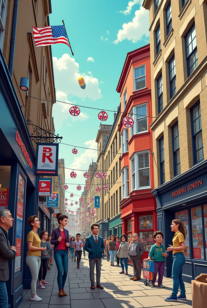 Posters become so popular that they have to be banned from London properties cartoon
