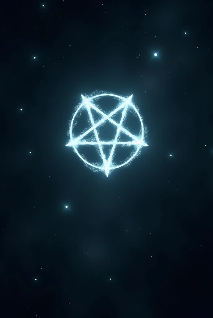 Pentagram in the sky 
