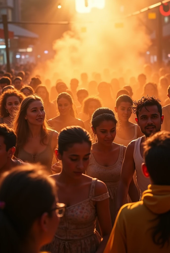 cinnamon in the crowd