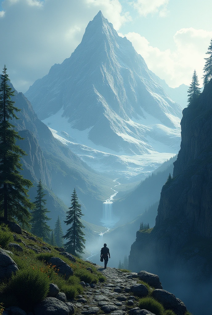 Journey through the mountains