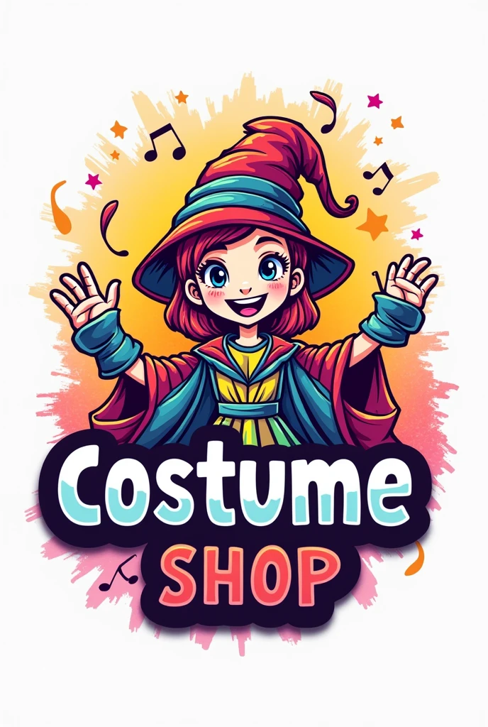 create a logo for a costume shop