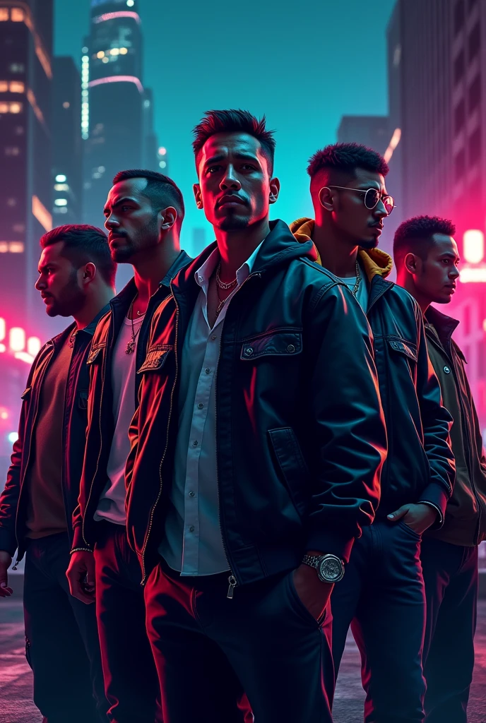 Cover for GTA style WhatsApp group get-together