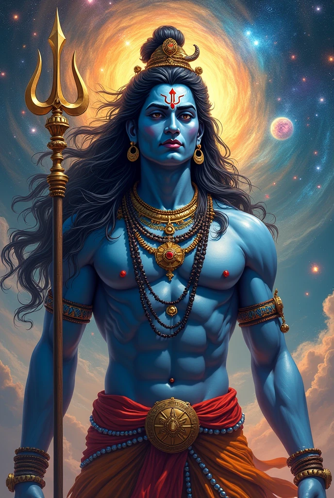 Create a picture of beautiful shiv