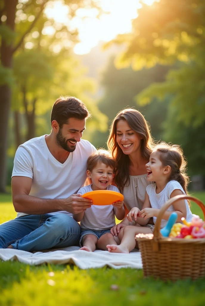 family having fun, 4K