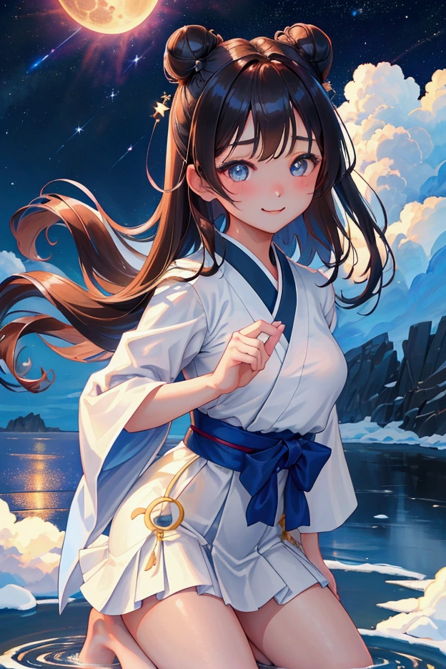 ((Full SBOONE))、((、(big ,rift. petticoat, good))、((1In person))、((Keep your distance、50mmการถ่ายภาพ Renrush โดยมีskyพระอาทิตย์ตกเป็นฉากหลัง))、((from the side)),((The perfect body of a young woman))、((high nose))、((delicate body)),((perfect limbs))、((Anatomically correct shape))、((Kneel on the sandy beach)), ((flawless、clean、Masterpiece、Professional artwork、famous artwork))、((The perfect body of a young woman))、((report))、((Pre-adolescence)), beautiful girl, ((Open v-cloth Hanfu Dynasty))、((Cream mini skirt)), ((Pump puller)),((Cute face))、 Very bright skin ,semi long hair, Double bun hairstyle , brown hair,Japan、 In the evening park, realistic, Direct light, Volumetric light, Very detailed, คุณภาพgoodที่สุด, Ultra high resolution, do not have, Masterpiece 8K, คุณภาพgoodที่สุด, ((、teenage girl)),((Big eyes))、、raw photos, nonsense, ((ด้วยดวงตาที่smileแย้ม、smile)), ((opening the mouth)),((Loli face:1.9))、((young face)),Giant Breasted Girl,Beautiful details of eyes and face,Masterpiece,คุณภาพgoodที่สุดที่goodที่สุด,,The chest is more open. , Japan,Horizon,Earth's surface,Polar regions,canyon,Gas nebula,Mirage,in wonderland,light particles,double tail,short hair,messy hair,(galaxy,Many shining star,Starry sky,star,moon,Starry sky,สตาร์cloud,Black hole,Tornado,Whirlpool,nighttime,nighttime sky:1.25),starเคราะห์,reflection,wave,meteorite,sky,skylines,skyscraper,It's snowing,sunlight,cloud,steam,แสงที่goodที่สุด,Full light,