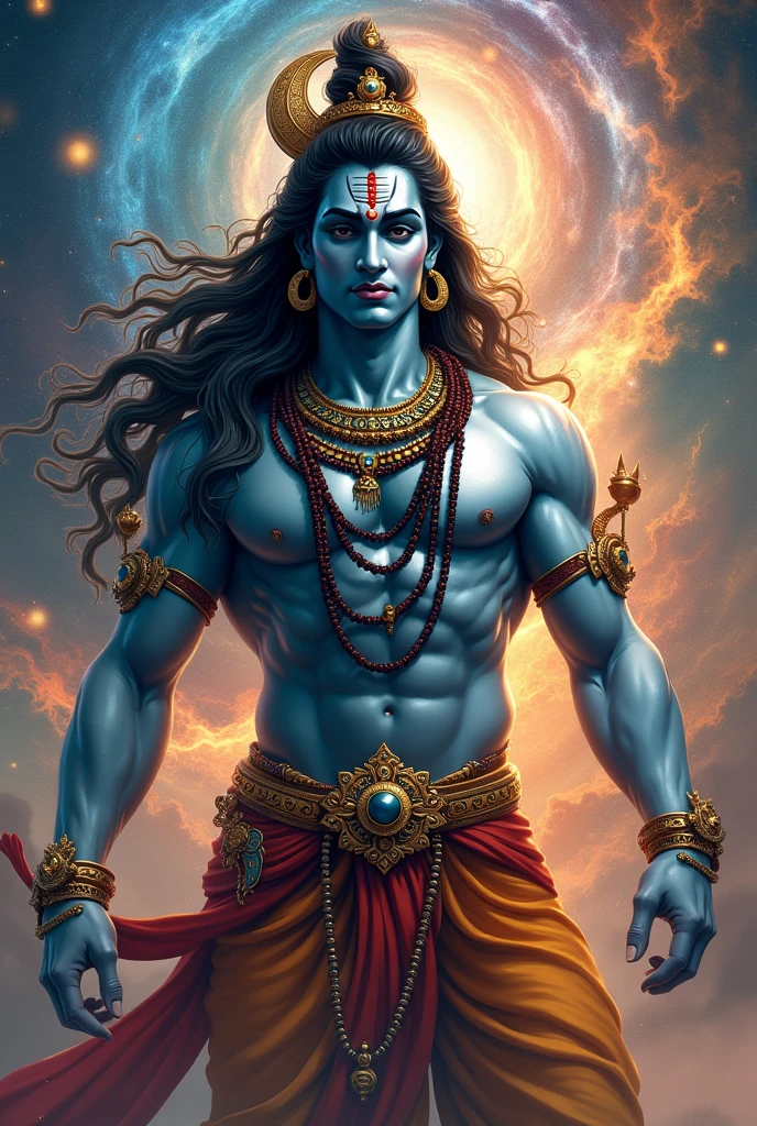 Create a picture of beautiful shiv