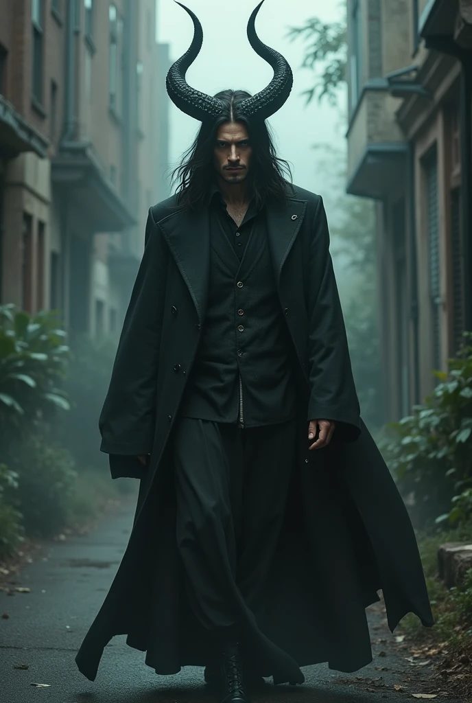 A demon who came to earth in disguise 