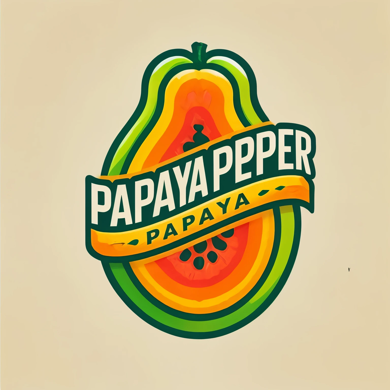 Modify the image and change the name to (papaya pepper) you can keep the colors and remove the name papaya from the bottom