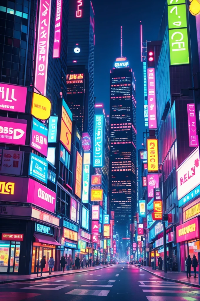 neon city
