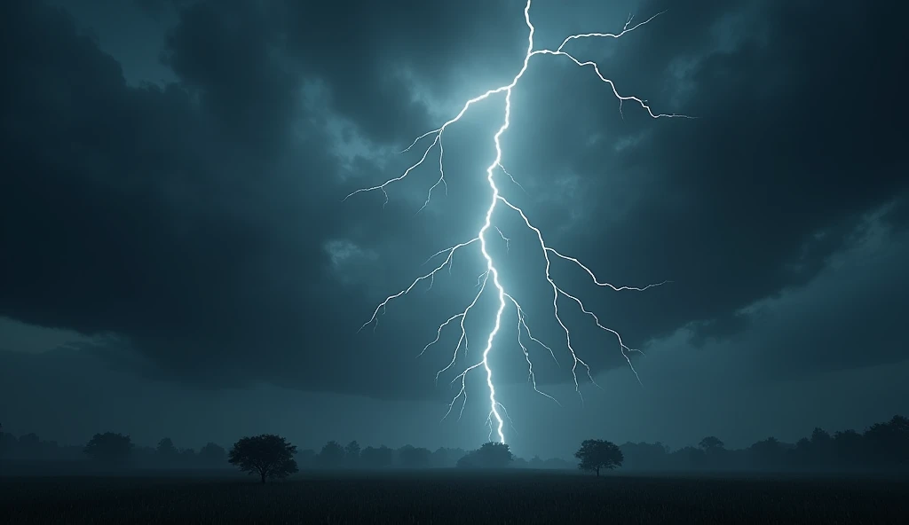 In 3D animation."How does the story convey the danger of the storm through the imagery of dark clouds and lightning?"