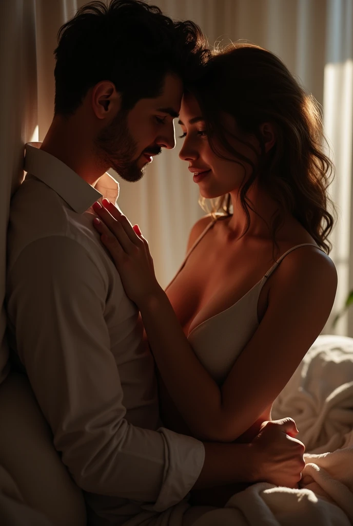 Two friends touching each other sexually