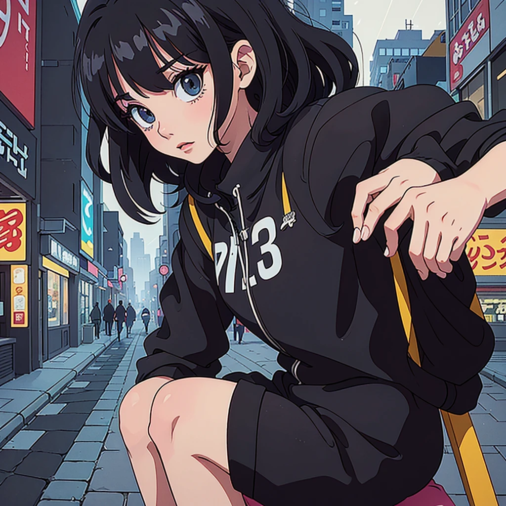 high-definition images, atmospheric perspective, 8k, super detail, accurate, best quality, various composition, a woman, (winter clothes, jacket, skirt), looking away, (drooping eyes), (sleepy), earrings, crouching and spread her legs slightly, showing off her detailed drawing of deluxe designed panties, (pantyhose), a hand touches her panties, dark hour of down, boots, in the large mall, (ecstasy),