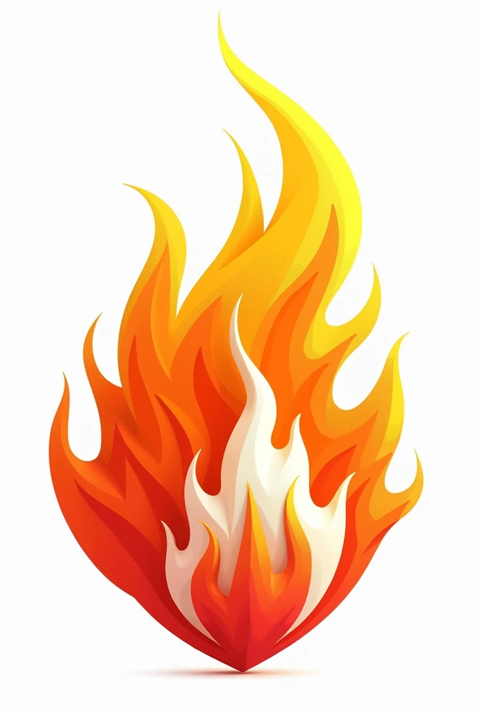 ANIMATED ORANGE FLAME LOGO FOOTBALL ART STYLE HIGHLY DETAILED TEAM LOGO TYPE, com fundo branco