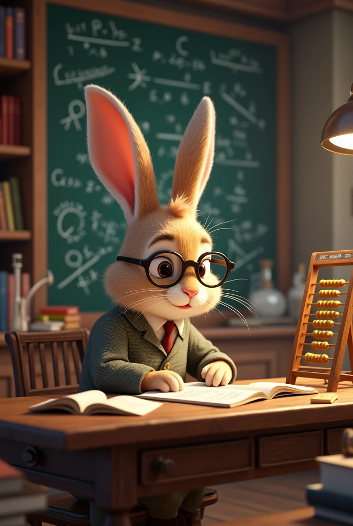 (dreamworks) lapin qui fait des maths