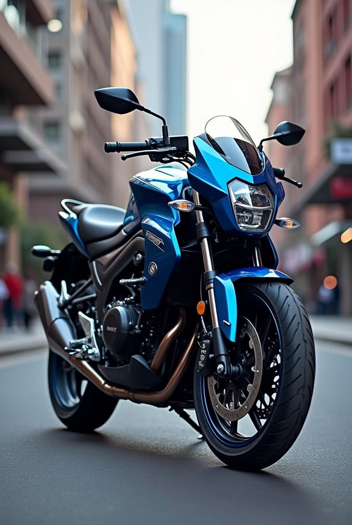 Hero Splendor plus bike with bmw colour
