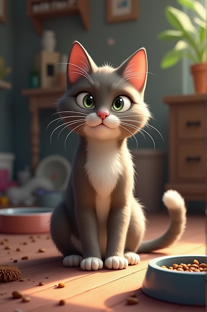 A cat who wants to get his life under control