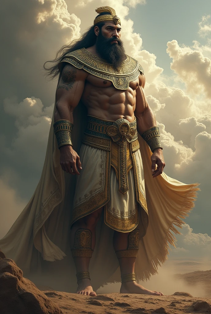 Enlil god realistic
