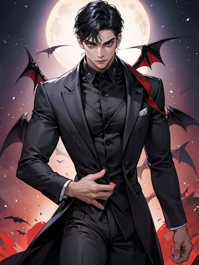 a all black male vampire