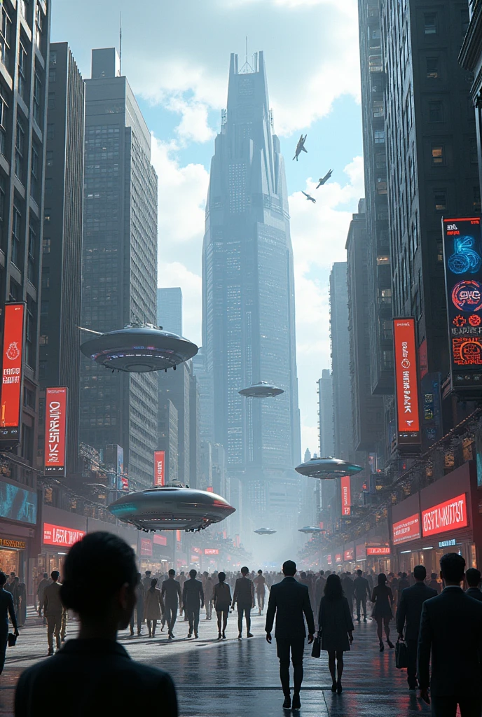 New York and Manhattan in 2047