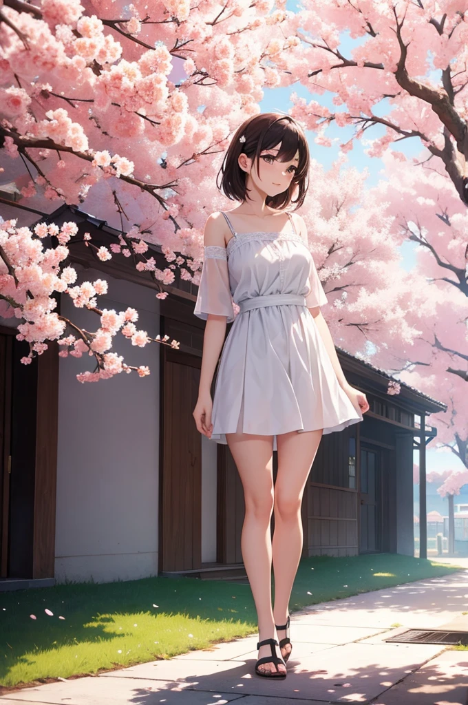 soaked bodycherry blossoms