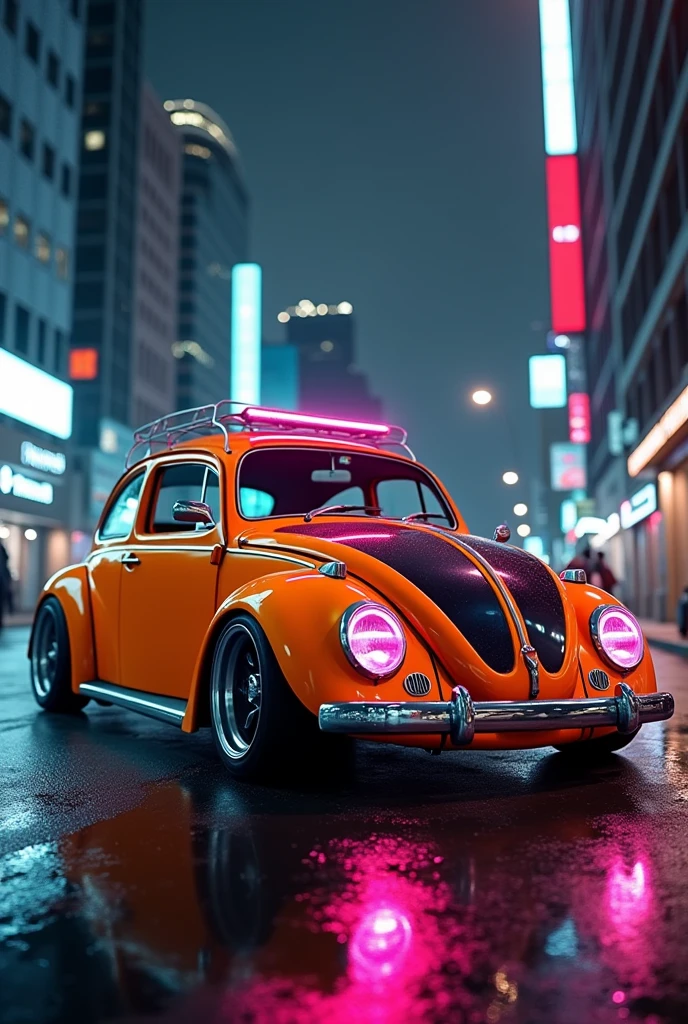  Vw Beetle with Lamborghini engine 