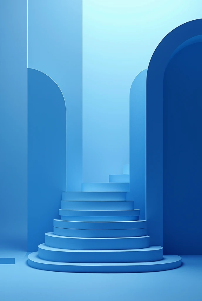 Artwork modern blue theme