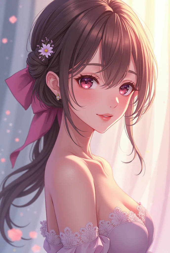 create a beautiful anime girl