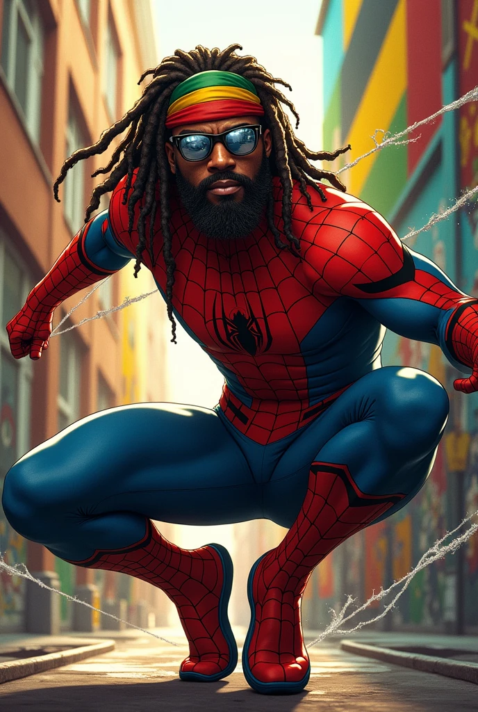 Rastafarian Spiderman