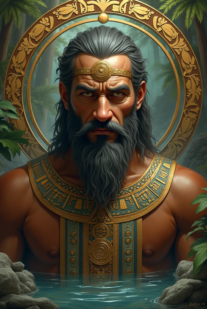 Enki god realistic
